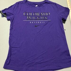 Nike Small Colorado Rockies T shirt
